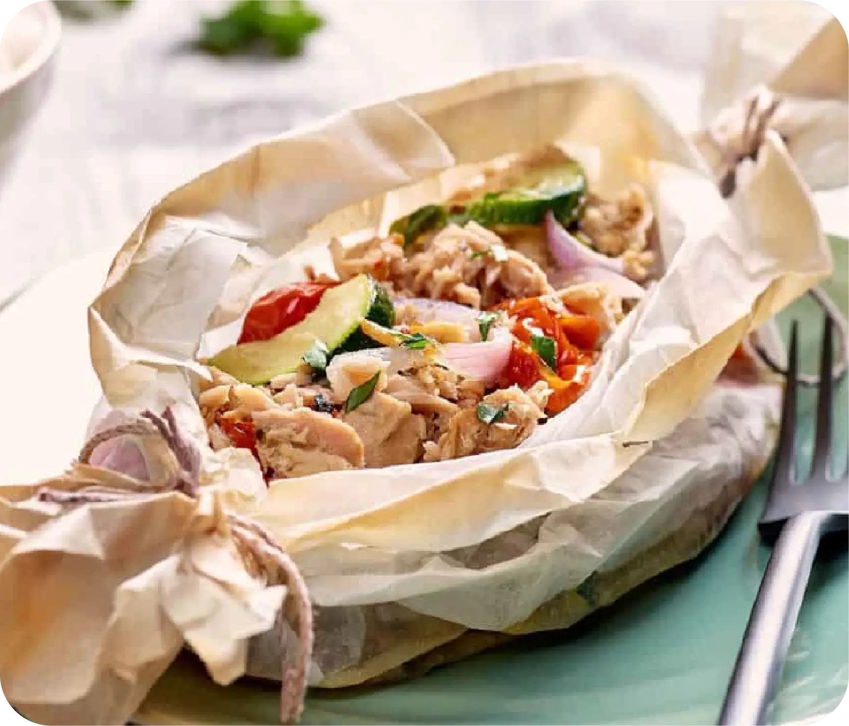 PAPILLOTE DE ATÚN ENTERO EN ACEITE VEGETAL