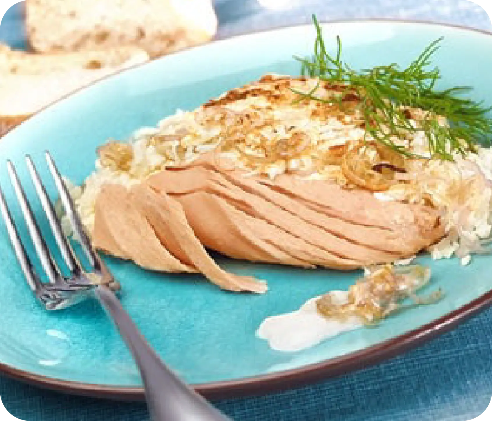 FILETE DE ATÚN AL NATURAL CON COLIFLOR SALTEADA