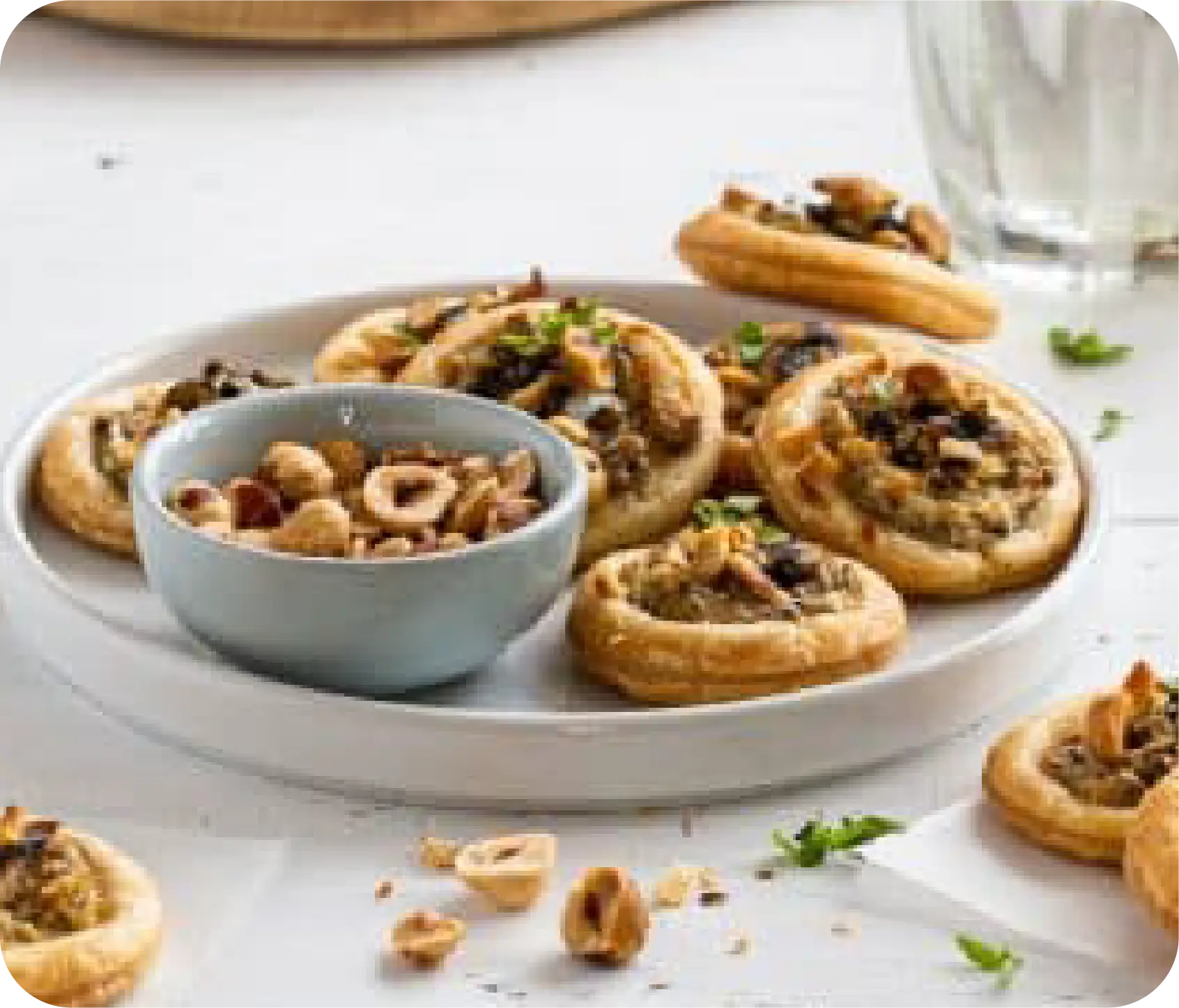 PUFF PASTRY BITES WITH SARDINES IN TOMATO SAUCE